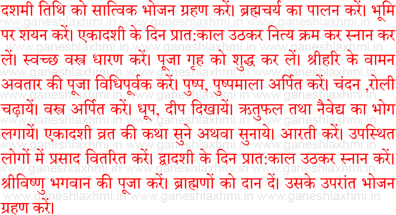apara Ekadashi Vrat Vidhi 